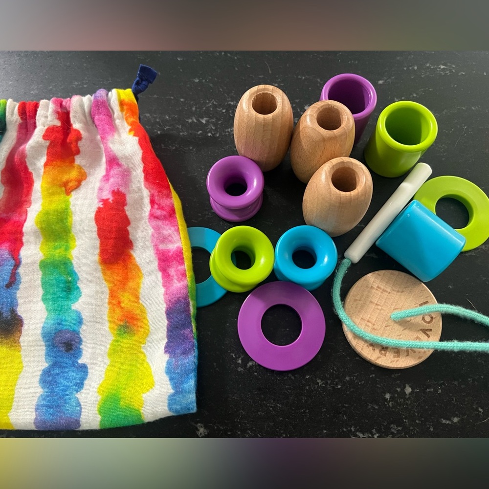 Lovevery lacing beads